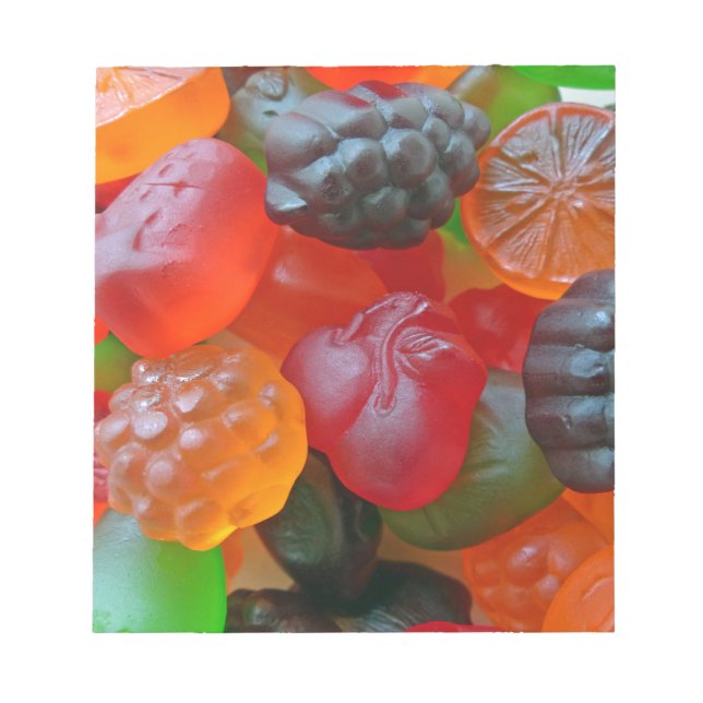 Gummy Fruit Anteckningsblock (Framsida)