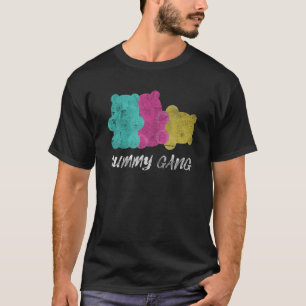 Gummy Gang Sweet Fruktig Candy Bear Fläkt Manar Kv T Shirt
