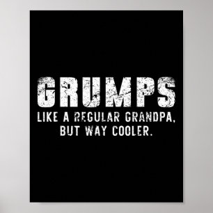 Gumpar som en morfar, men som kylare, bara mycket poster
