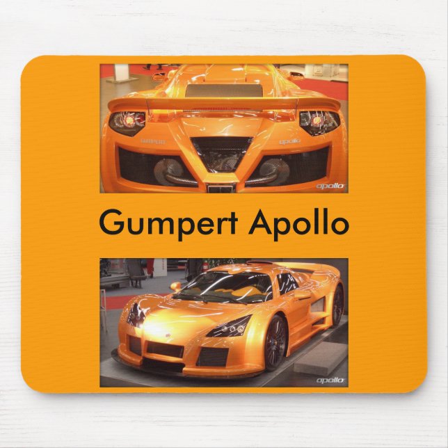 Gumpert Apollo Mousepad Musmatta (Framsidan)