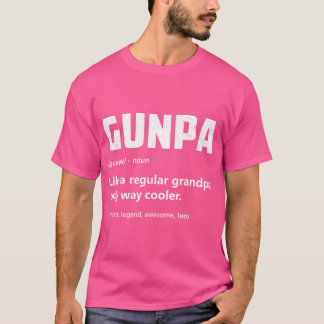 Gun Älskare Grandpa - Gunpa Definition Funny Gun O T Shirt