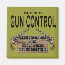 Gun Control Magnet #1