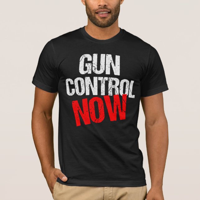 Gun Control Now T-shirt (Framsida)