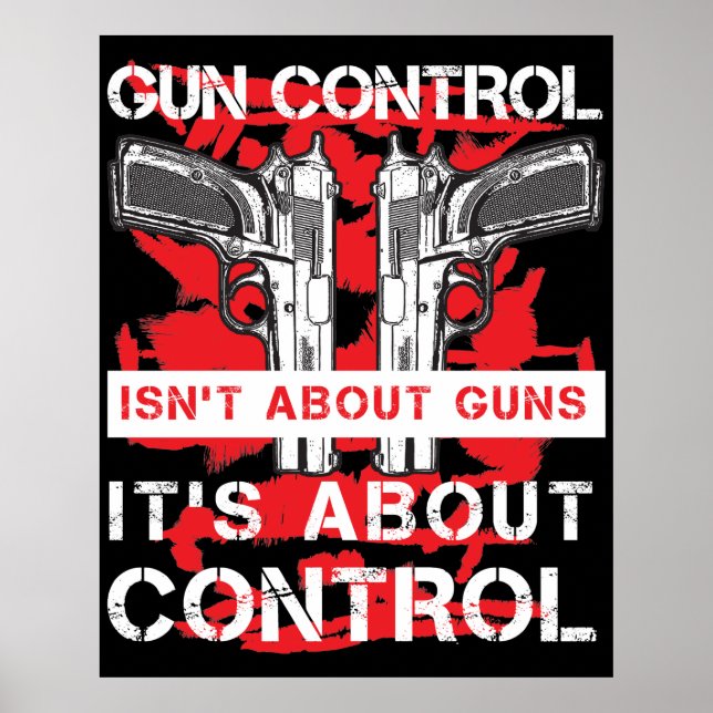 Gun Control Poster (Framsidan)