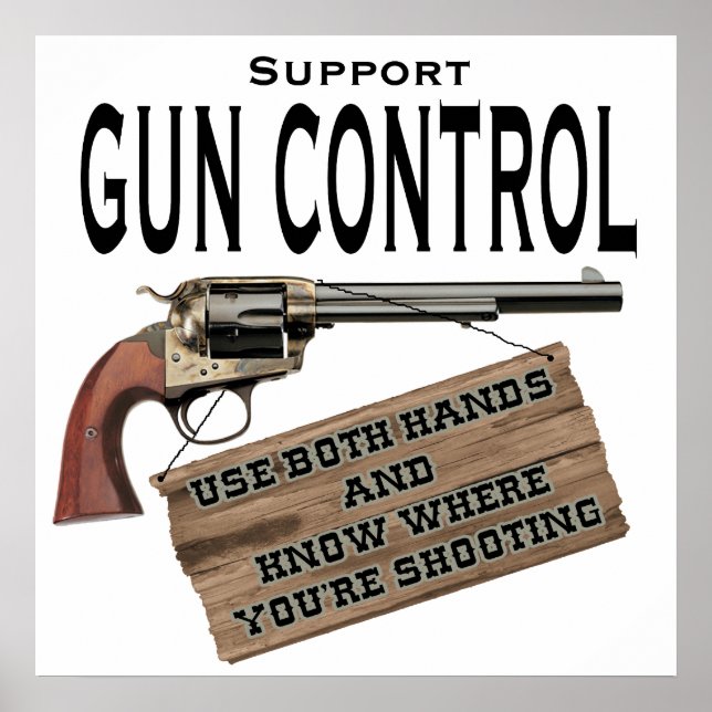 Gun Control Poster (Framsidan)