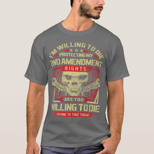 Gun Control vill skydda för Gun T Shirt (Framsida)