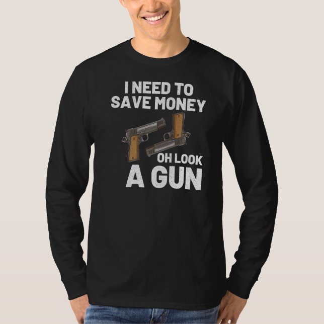 Gun Högers Gun 2:a ändringen T Shirt (Framsida)