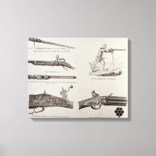 Gun och dess utveckling canvastryck