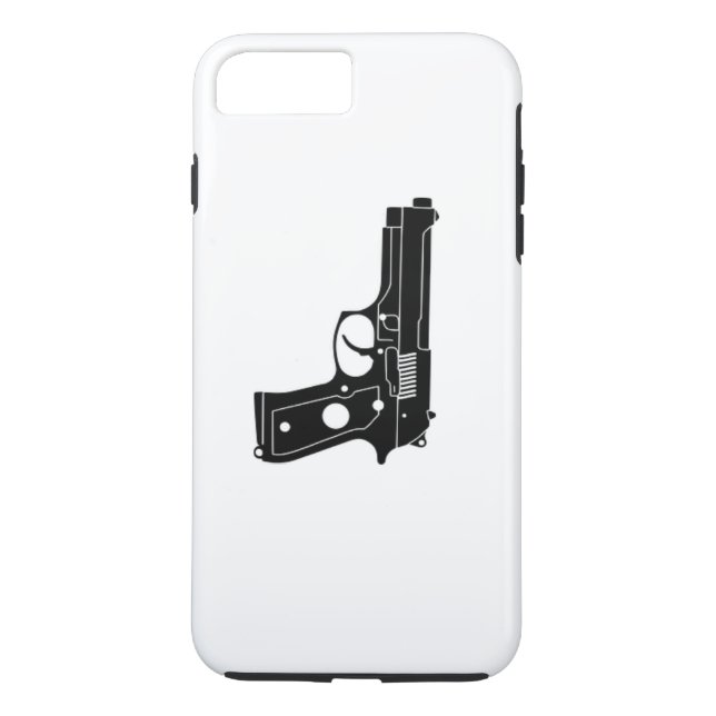 Gun Phone Case Case-Mate iPhone Skal (Baksida)