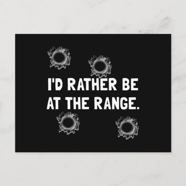 Gun Range Vykort (Framsida)