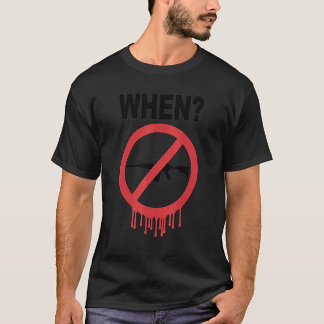 Gun Reform Now Anti Second Amendment Pro Gun Contr T Shirt (Framsida)