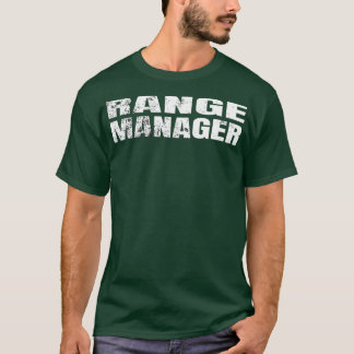 Gun Safety Manager för brandvapeninstruktionsinter T Shirt