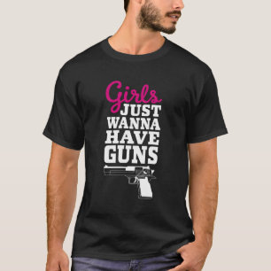 Gun säger bara att han vill ha vapen t shirt