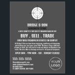 Gun Target, Gunsmith, Gunstore Advertising Reklamblad<br><div class="desc">Gun Target,  Gunsmith,  Gunstore Advertising Flyers by the Affärskort Store.</div>