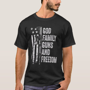 Gun Usa 4:e juli T Shirt