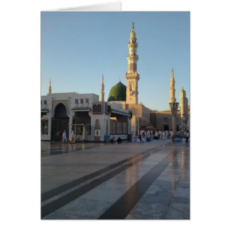Gunbad-e-Khidra (Masjid Nabwi) Medina Hälsningskort