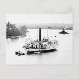Gunboat Commodore Perry: 1860-talet Vykort