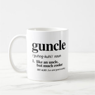 Guncle Definition Kaffemugg