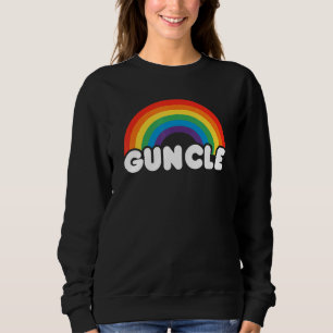Guncle Lgbt Flagga Gay pride Lgbtq T Shirt