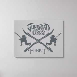 Gundabad Orcs filmsymbol Canvastryck