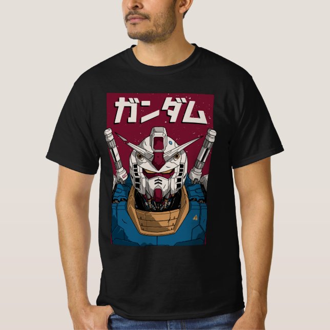 Gundam art t shirt (Framsida)