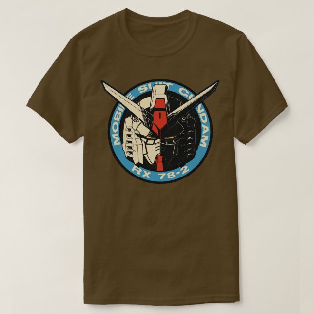 Gundam Badge T Shirt (Design framsida)