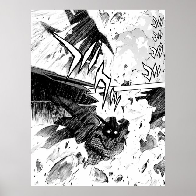 Gundam Deathscythe Fan Demon Poster (Framsidan)