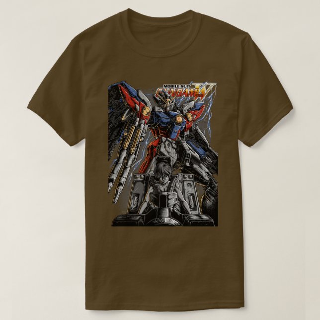 Gundam Vinge Zero Prototype T Shirt (Design framsida)