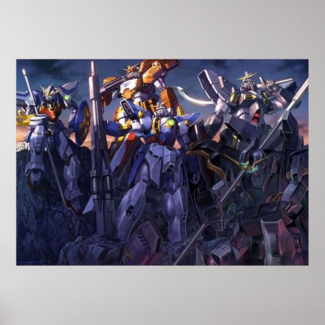 Gundam W 27 Poster (Framsidan)