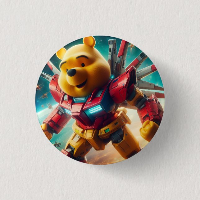 Gundam Winnie, Pooh 1 Knapp (Framsida)