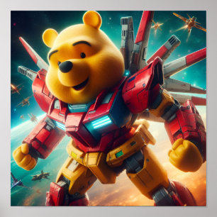 Gundam Winnie, Pooh 1 Poster