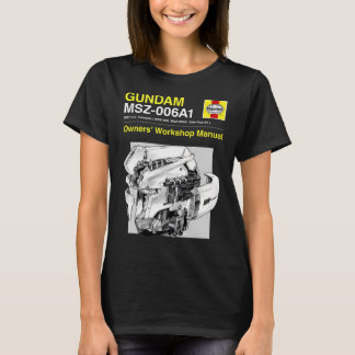 Gundam Zeta Plus - Ägarmanual T Shirt