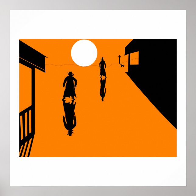 Gunfighter Dusk Poster (Framsidan)