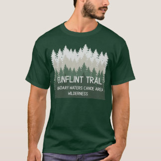 Gunflint Trail Boundary Vatten Canoe Area T Shirt