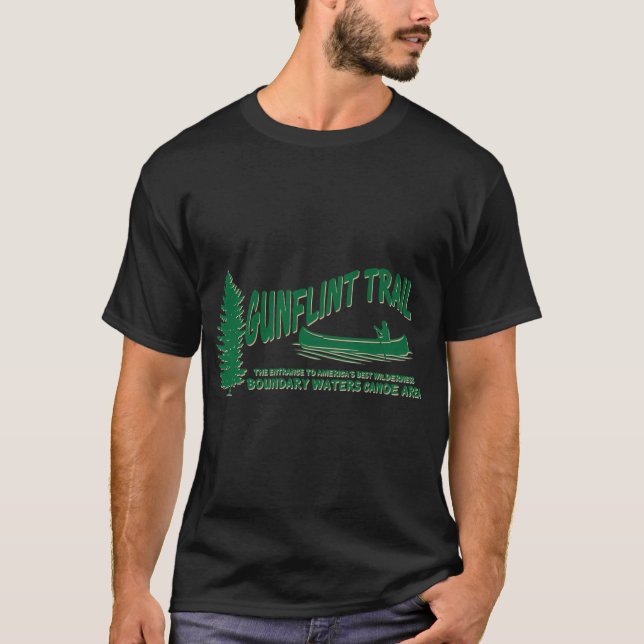 Gunflint Trail BWCA T Shirt (Framsida)