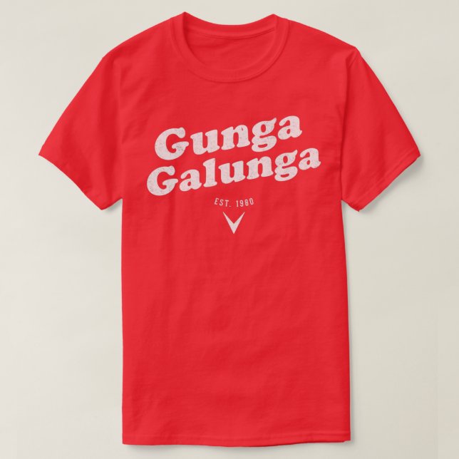 Gunga Galunga Vintage T Shirt (Design framsida)