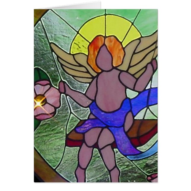 Gunga i fred hälsningskort (Framsidan)