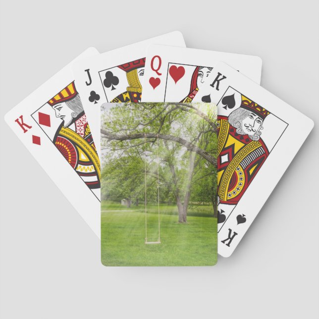 Gunga i solljuset casinokort (Baksidan)
