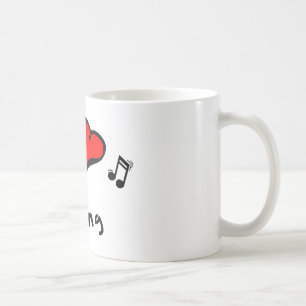 Gunga mig Hjärta-Kärlek gåva Kaffemugg