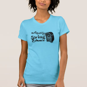 Gungadans med vintagejukeboxen tee shirt