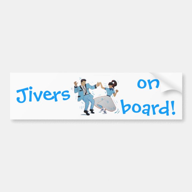 gungadansare med den pudelkjolen och sadeln skor bildekal (Framsidan)