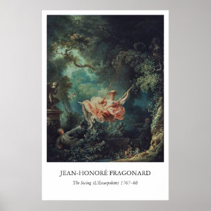 Gungan av Fragonard – rokokons konst Poster