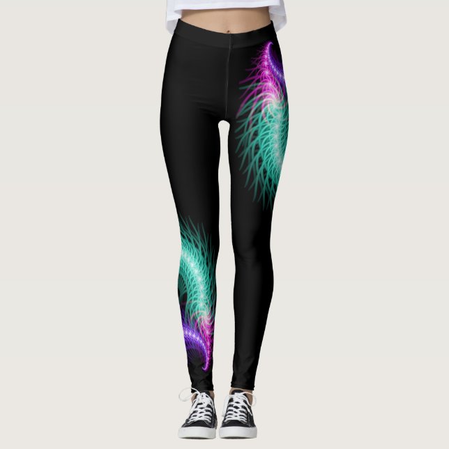 Gungande katipelarlegeringar leggings (Framsida)