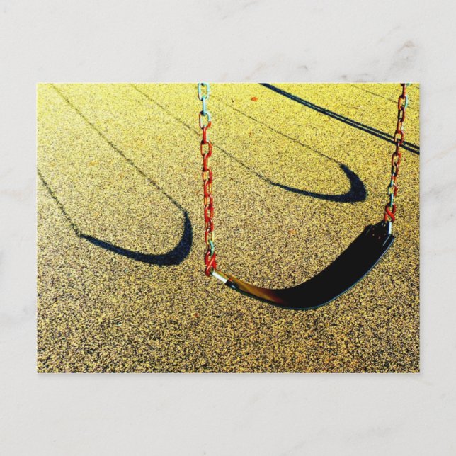 Gungande Leende Postkort Vykort (Framsida)