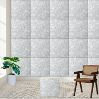 Gungande vit Terrazzo Ceramic Tile