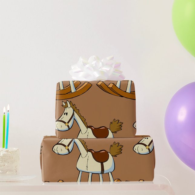 Gunghäst Presentpapper (Skapare uppladdad)