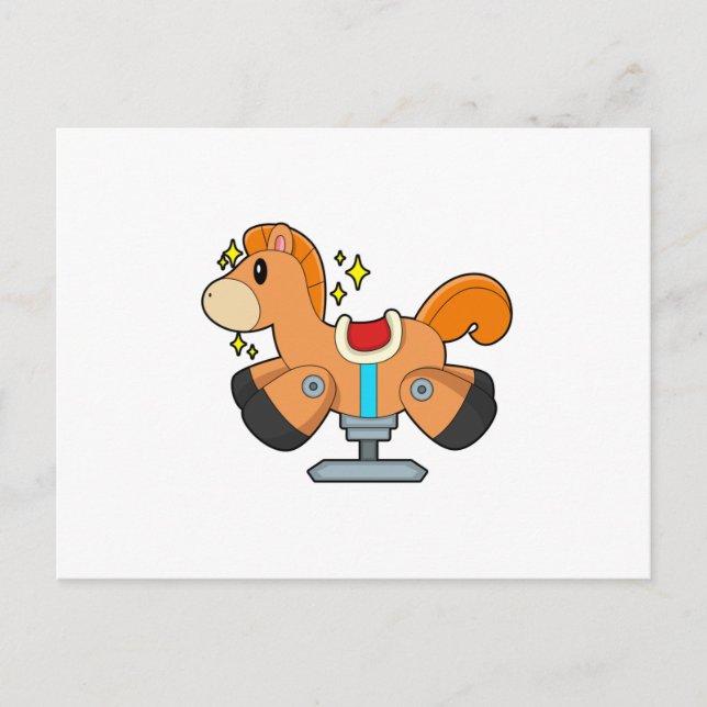 Gunghäst Vykort (Framsida)