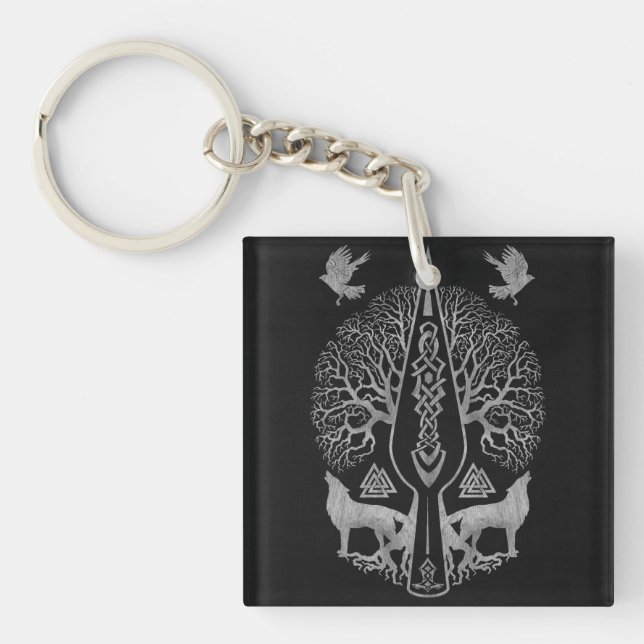 Gungnir - spjut av Odin och livets träd - (Framsidan)