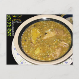 Gungo Peas Soppa Vykort