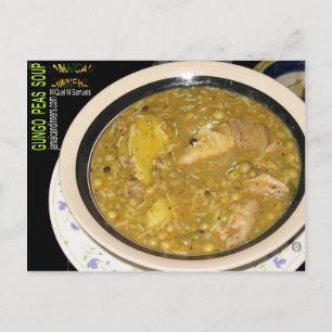 Gungo Peas Soppa Vykort